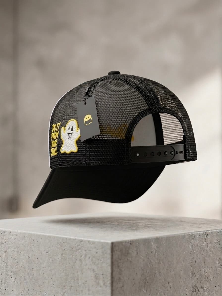 Soullien Hat — Yellow — back view